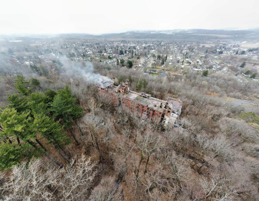 Castle on the Hill in Dansville suffers fire, fire department to monitor  situation