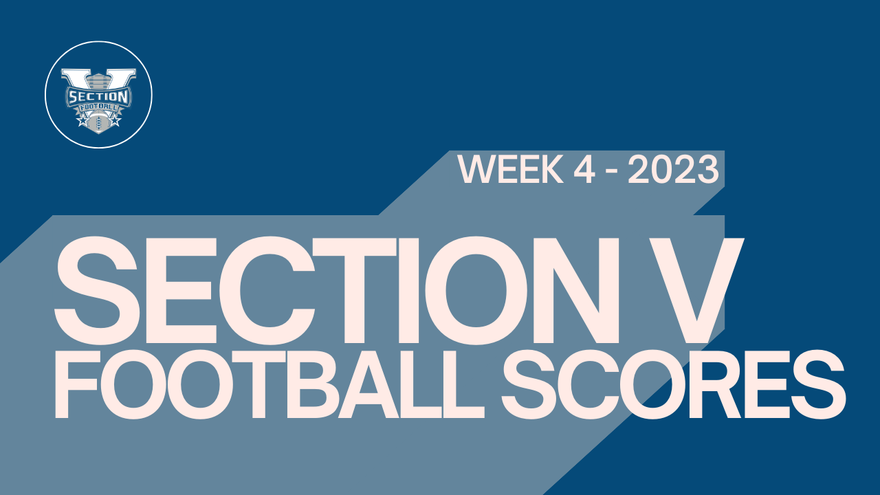 Section V football scores week 4 GFX