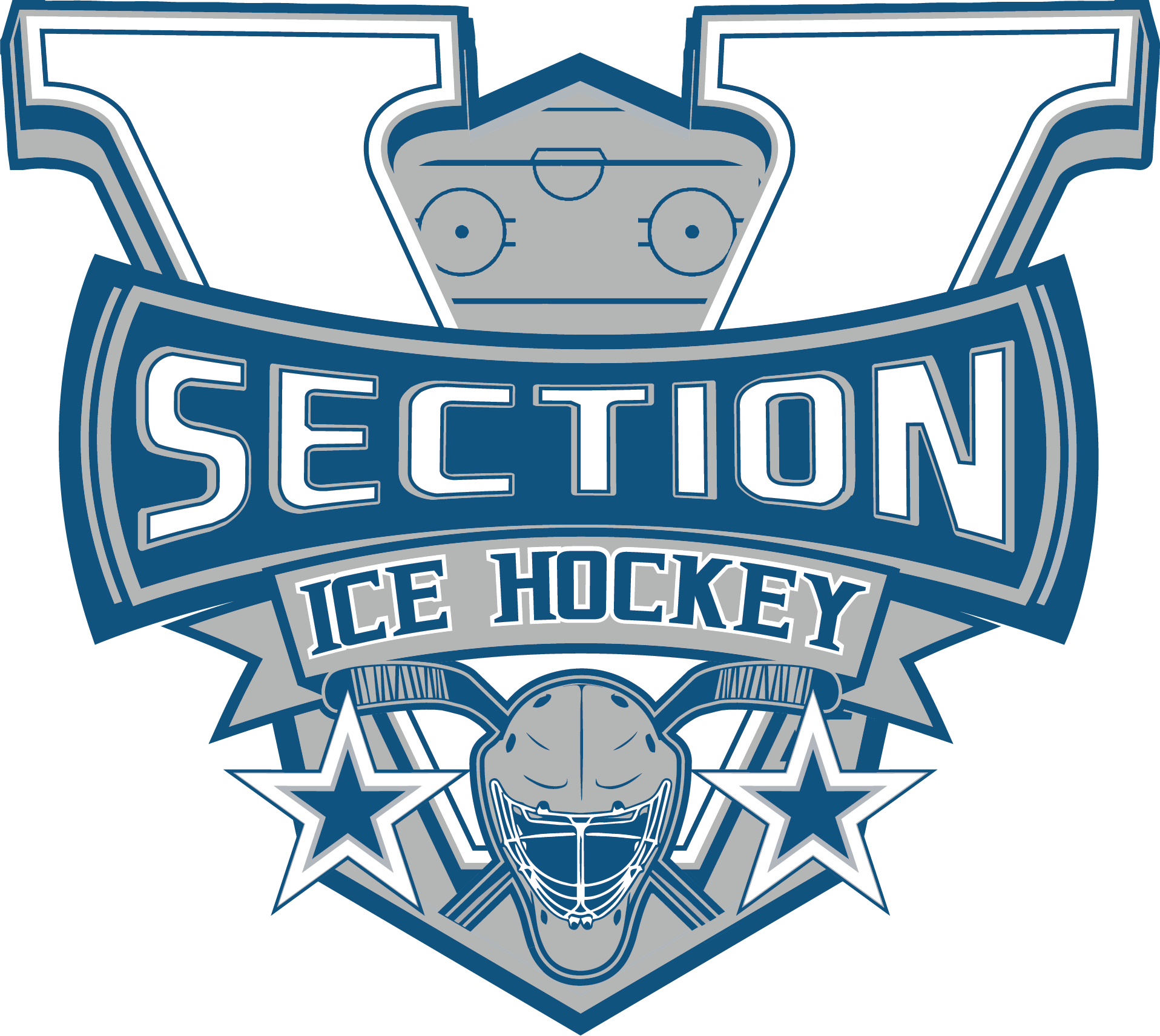 Section V boy's hockey logo